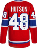 Lane Hutson Signed Montreal Canadiens Fanatics Breakaway NHL Hockey Jersey