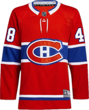 Lane Hutson Signed Montreal Canadiens Fanatics Breakaway NHL Hockey Jersey
