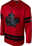 Men's 2026 Team Canada Bauer Olympics Red Replica Hockey Jersey - Blank
