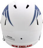 NFL Football Riddell 2025 Rivalries Alternate Speed Replica Full Size Helmet - New England Patriots