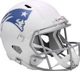 NFL Football Riddell 2025 Rivalries Alternate Speed Replica Full Size Helmet - New England Patriots