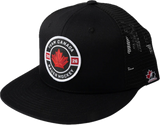 Youth Team Canada Hockey Bauer Adjustable Circle Logo Olympics SpanSnap Hat 2026 - Black