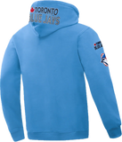 Men's MLB Toronto Blue Jays Classic Chenille Pullover Hoodie by Pro Standard - University Blue