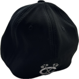 Men's American Needle NHL Chicago Blackhawks Platinum E-Boss Stretch Fit Hat - Black