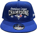 Men's New EraToronto Blue Jays 2025 American League Champions 9Fifty Snapback Hat - Royal