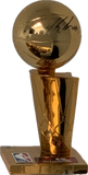 Kyle Lowry Toronto Raptors Autographed 2019 NBA Finals Champions 12" Replica Larry O'Brien Trophy with Sublimated Plate
