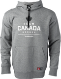Men's Bauer Hockey Canada Stacked 2026 Olympics Pullover Hoodie - Grey - Bleacher Bum Collectibles