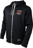 Men's Bauer Hockey Canada Tech Fleece 2026 Olympics Full Zip Hoodie - Black