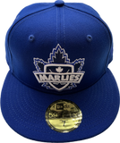 Men's Toronto Marlies Royal Hat White Logo Custom New Era 59fifty Fitted Hat Cap - AHL Hockey