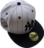 Men's New York Yankees New Era Pinstripe Side Patch 1949 World Series 59FIFTY Fitted Hat