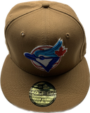 Toronto Blue Jays New Era 59fifty 1993 World Series Patch Fitted Custom Light Bronze Hat Cap