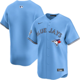 Men's 50th Anniversary Patch Toronto Blue Jays MLB Nike Powder Blue Alternate Replica Jersey - With Any Name & Number