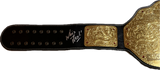 Bill Goldberg WWE WCW Wrestling Superstar Autographed Signed Replica Belt with "Who's Next" Inscription