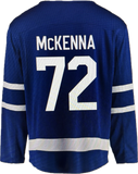 Men's Toronto Maple Leafs Gavin McKenna Fanatics Branded Royal Breakaway - Player Jersey With Milk Patch