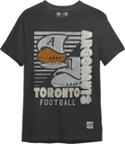 Men's Toronto Argonauts New Era CFL Football Turf Traditions T-Shirt - Grey