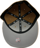 Toronto Blue Jays New Era 59fifty Vintage Retro Logo Fitted Custom Light Bronze Low Profile Hat Cap
