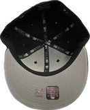 Toronto Raptors New Era 59fifty Current Logo Fitted Custom Black Low Profile Hat Cap