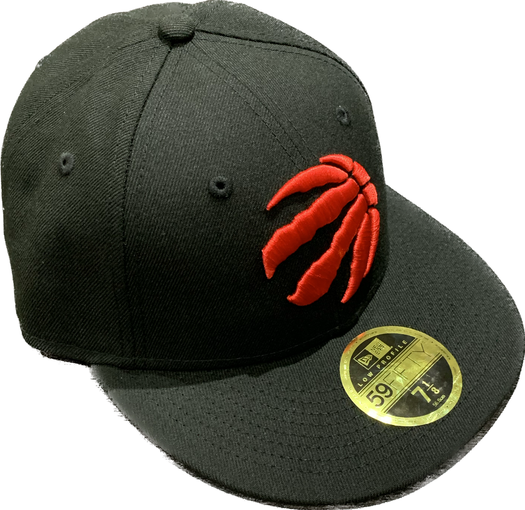 Toronto Raptors New Era 59fifty Current Logo Fitted Custom Black Low P ...