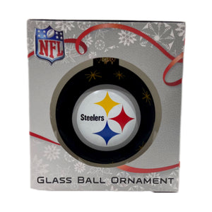Pittsburgh Steelers Double Sided Single Ball Christmas Ornament NFL Football