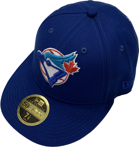 Toronto Blue Jays New Era 59fifty Vintage Retro Logo Fitted Custom Royal Blue Low Profile Hat Cap