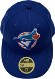 Toronto Blue Jays New Era 59fifty Vintage Retro Logo Fitted Custom Royal Blue Low Profile Hat Cap