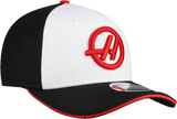 Haas F1 Team New Era 9SEVENTY Adjustable Hat - White/Black