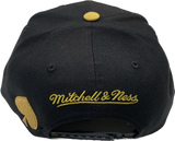 Toronto Raptors Call It A Spade NBA Basketball Mitchell & Ness Black Snapback Hat