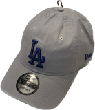 Men's Los Angeles Dodgers New Era 9TWENTY Core Classic Twill Adjustable Hat - Storm Gray