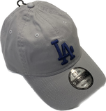 Men's Los Angeles Dodgers New Era 9TWENTY Core Classic Twill Adjustable Hat - Storm Gray