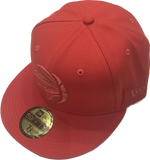 Men's New Era Toronto Raptors Color Pack 59FIFTY Fitted Hat - Lava Red