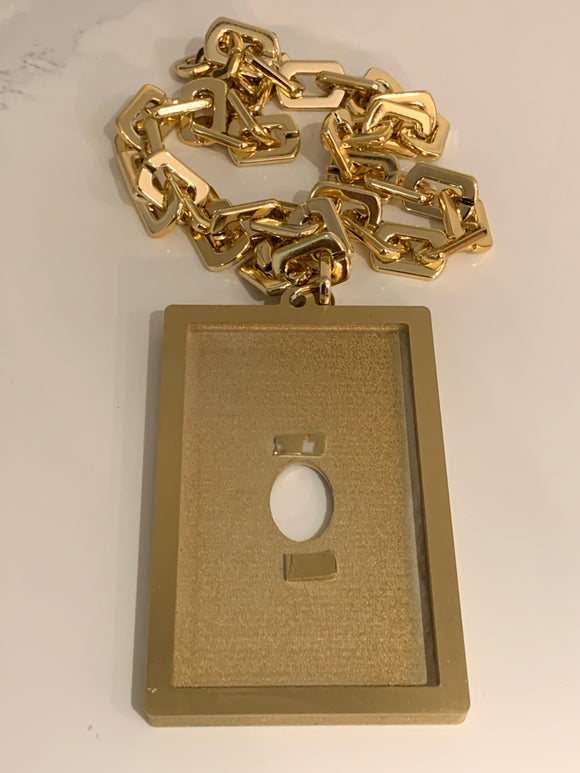 graded card necklace Secure/Show your Slab - Graded Card Holder With Plastic Chain