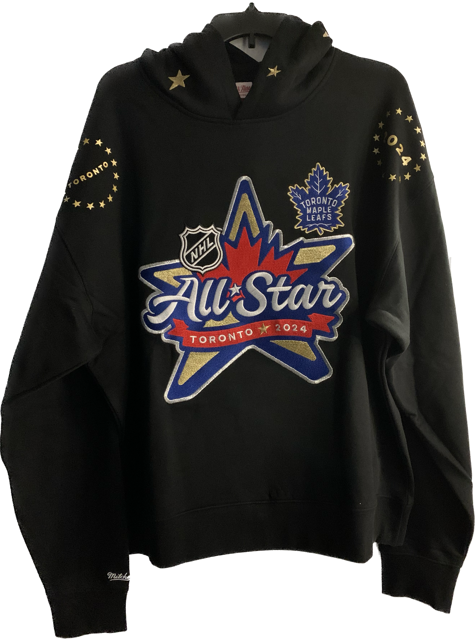 Men's 2024 NHL All Star Mitchell & Ness Black & Gold Standard Men's 2024 NHL All Star Mitchell & Ness Black & Gold Standard