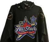 Men's 2024 NHL All Star Mitchell & Ness Black & Gold Standard Hoodie Sweatshirt - Toronto Maple Leafs