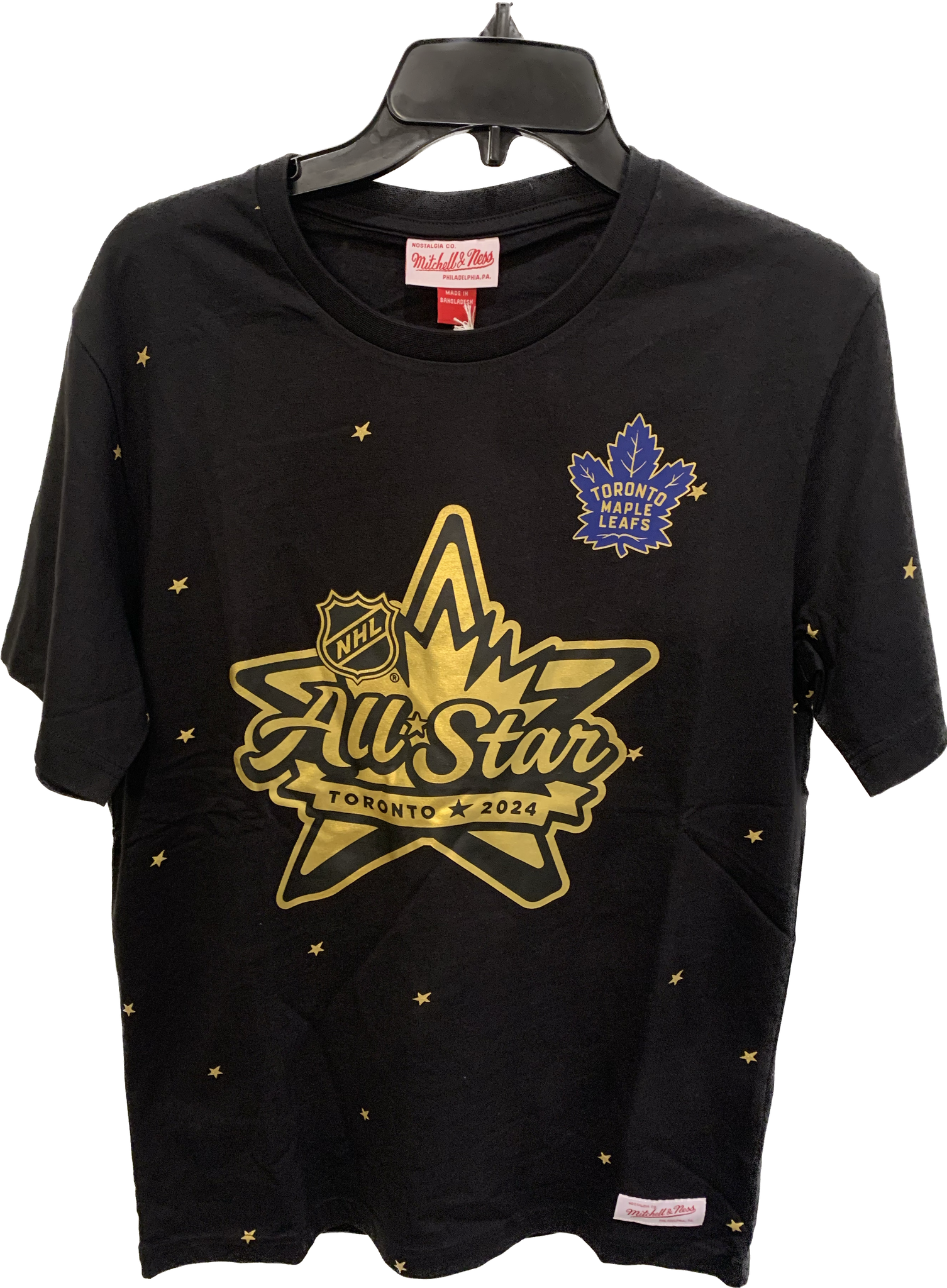 Men s 2024 NHL All Star Mitchell Ness Northern Stars T Shirt Toron Bleacher Bum Collectibles
