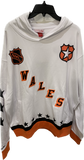 Men's NHL All Star Game Retro Hockey Wales Conference Mitchell & Ness White Hoodie Sweatshirt