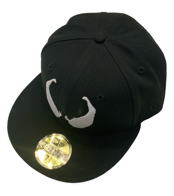 Men s Marvel Comics Venom Eyes Logo 59Fifty Fitted New Era Black Hat C Bleacher Bum Collectibles