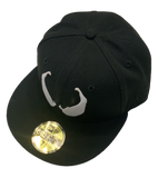 Men's Marvel Comics Venom Eyes Logo 59Fifty Fitted New Era Black Hat Cap