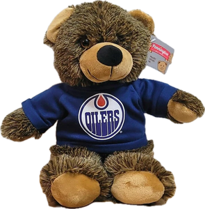 Edmonton Oilers NHL Hockey 14" Team Shirt Teddy Bear Plush by Pennington