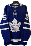 Easton Cowman Signed Toronto Maple Leafs Adidas NHL Hockey Jersey - With COA & Hologram