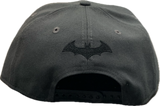 Men's DC Comics Batman Hush Symbol 9Fifty Snapback New Era Graphite Hat Cap