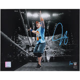 John Cena Autographed 11" x 14" Entrance Spotlight Photo - Limited Edition #76/99