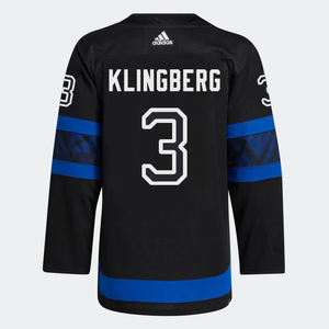 Men's Toronto Maple Leafs adidas Authentic X Drew House Flipside Alternate Jersey - John Klingberg