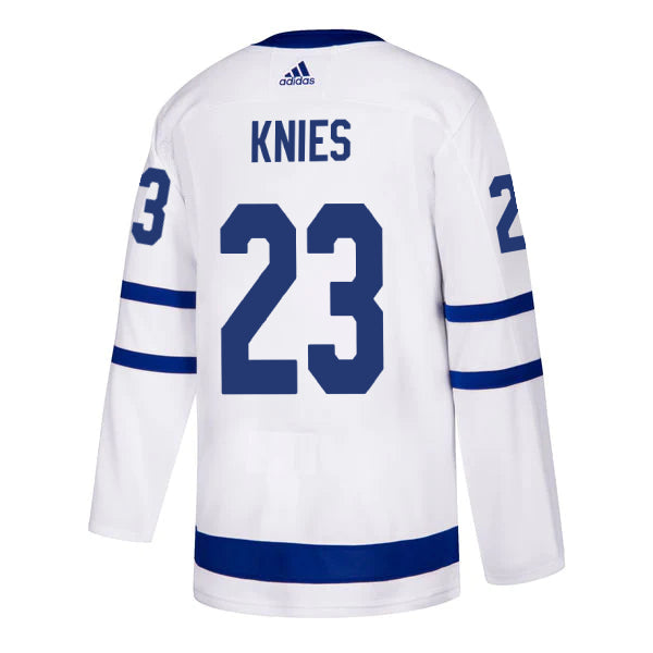 Men's Toronto Maple Leafs Matthew Knies adidas White Authentic