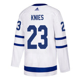Men's Toronto Maple Leafs Matthew Knies adidas White Authentic Player Hockey Jersey