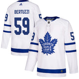 Men's Toronto Maple Leafs Tyler Bertuzzi adidas White Authentic Player Hockey Jersey