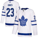 Men's Toronto Maple Leafs Matthew Knies adidas White Authentic Player Hockey Jersey