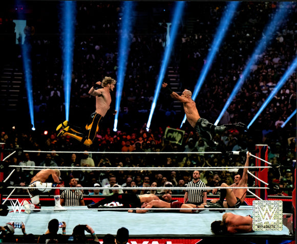 WWE Superstar Logan Paul vs Ricochet 2023 Royal Rumble Contestants Unsigned Photo Picture 8x10