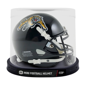 CFL Football The Sports Vault Hamilton Tiger-Cats Mini Replica Player Helmet