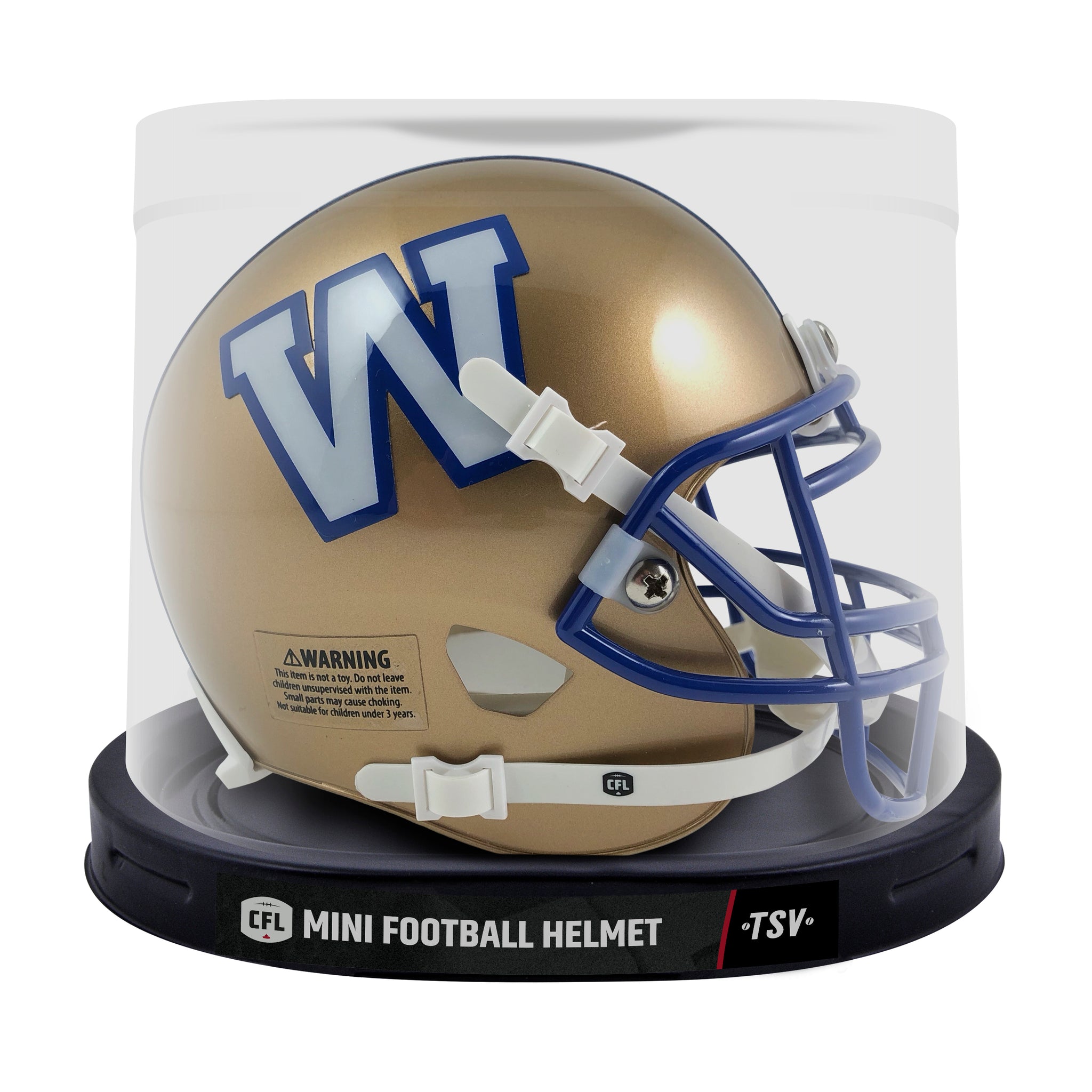 CFL Football The Sports Vault Winnipeg Blue Bombers Mini Replica Playe – Bleacher Bum Collectibles
