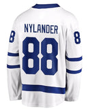 Men's Toronto Maple Leafs William Nylander Fanatics Branded White Breakaway - Player Jersey Milk Patch